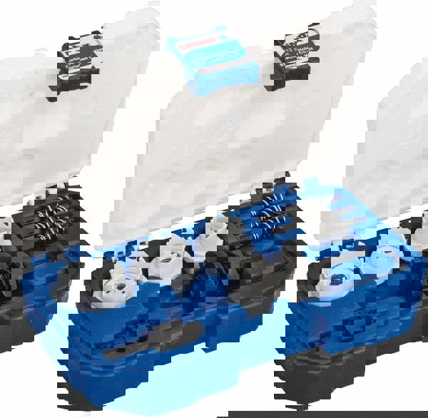 Electrician's Hole Saw Kit: 12 Pc, 7/8 to 1-3/8